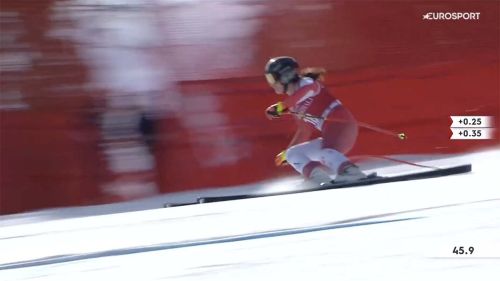 Stephanie venier scalza gut e con un finale da urlo vince la discesa di cortina