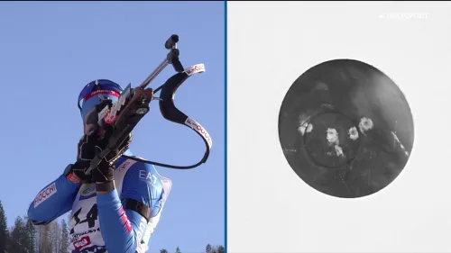 Lisa Vittozzi fantastica nellInseguimento di Hochfilzen, il video dellultimo poligono dellazzurra