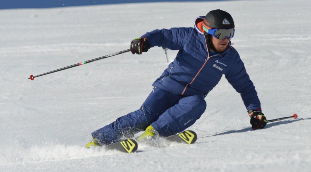 Denis Kaneider al test di Salomon X-race LAB 182 (2017)