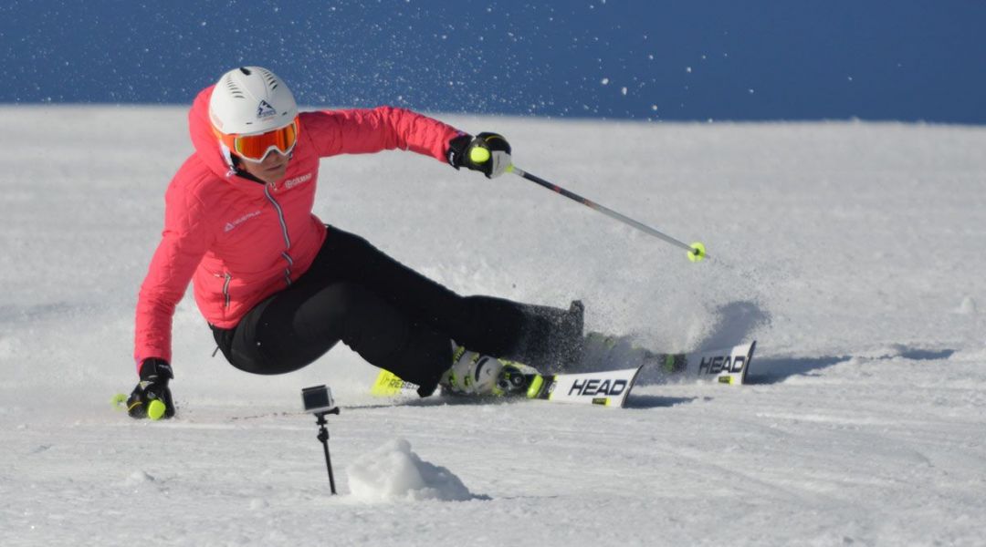 Giulia Gianesini al test di Head WC Rebels iSpeed Pro (2017)