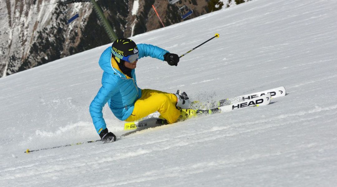 Alex Favaro al test di Head WC Rebels iSpeed Pro (2017)