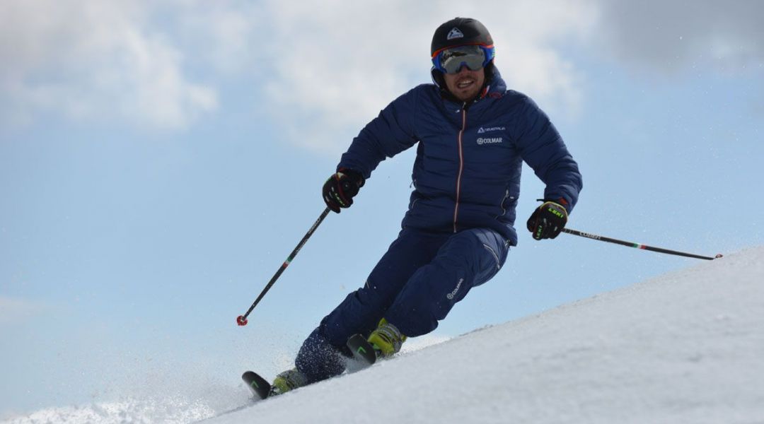 Denis Kaneider al test di Elan GSX Fusion (2017)