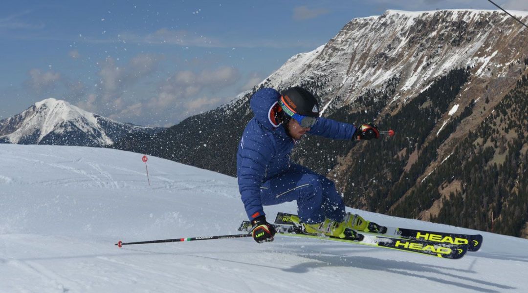 Denis Kaneider al test di Head WC Rebels iRace (2017)