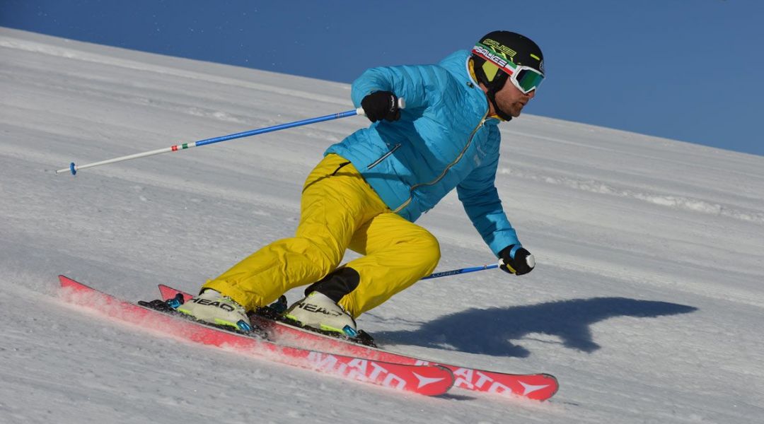 Rolando Bertolina al test di Atomic Redster doubledeck 3,0 SL (2017)