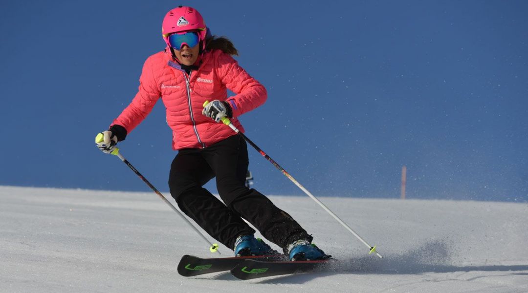 Laura Jardi al test di Elan SLX Fusion (2017)