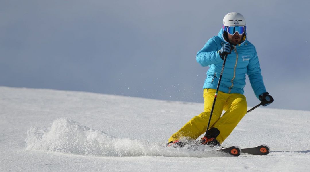 Stefano Casalino al test di Dynastar Speed Zone Ti 16 (2017)