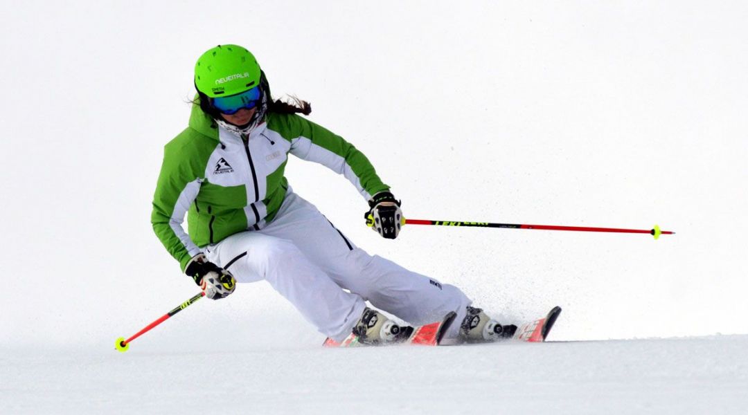 Isabel Anghilante al test di Rossignol Hero Elite ST Racing (2018)