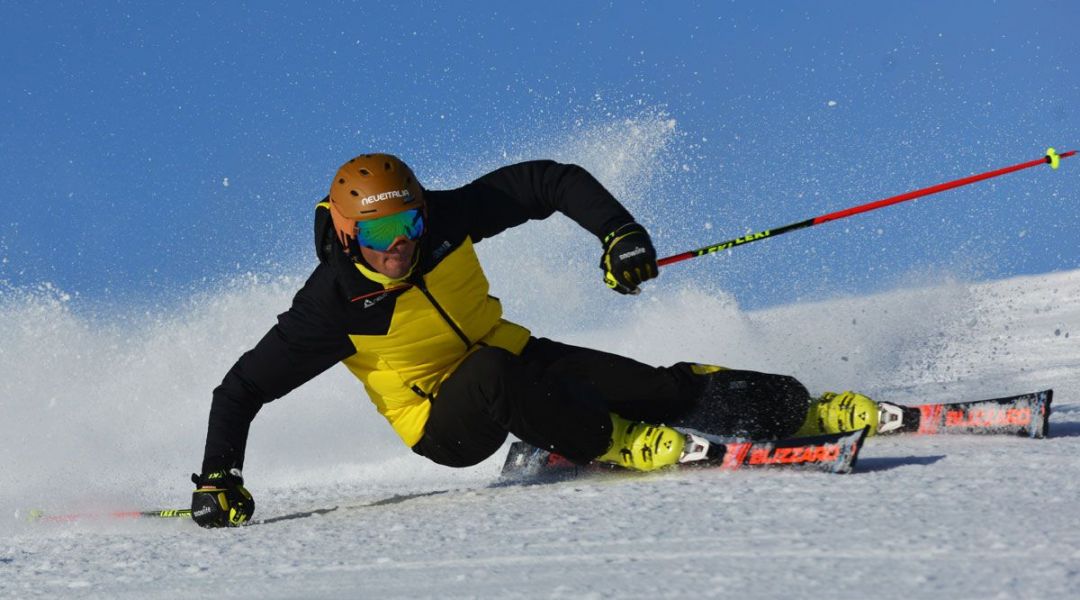 Alex Favaro al test di Blizzard SRC Piston (2018)