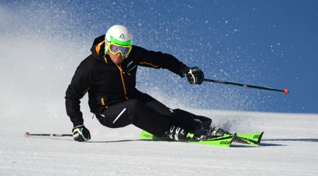 Stefano Belingheri al test di Elan GSX fusion (2016)