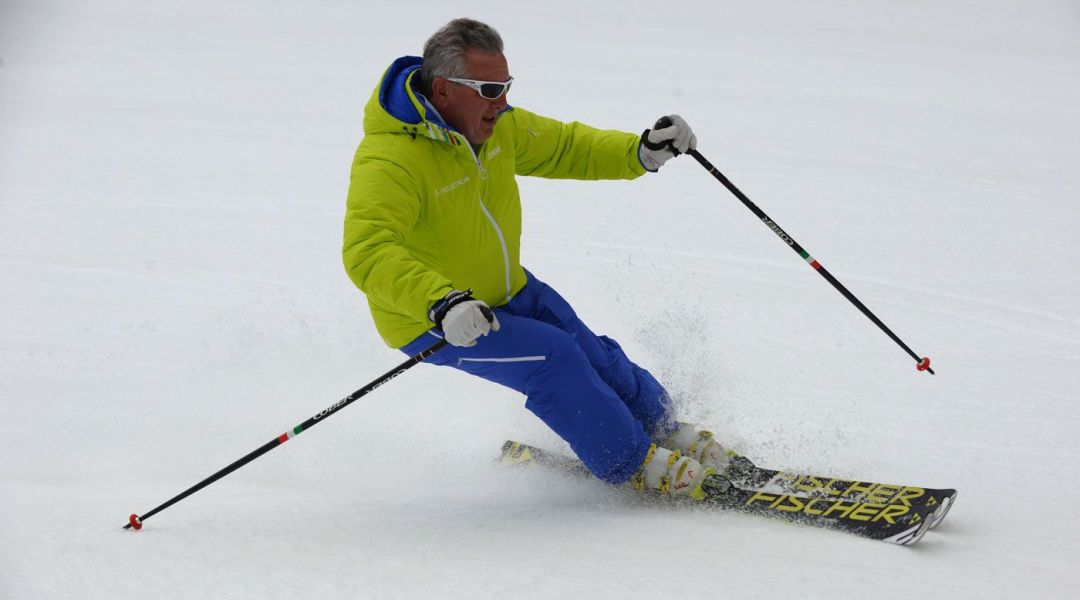Gianni Romè al test di Fischer RC4 Worldcup SC Racetrack (2015)