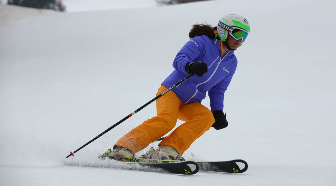 Francesca Rudisi al test di Fischer RC4 Worldcup SC Racetrack (2015)