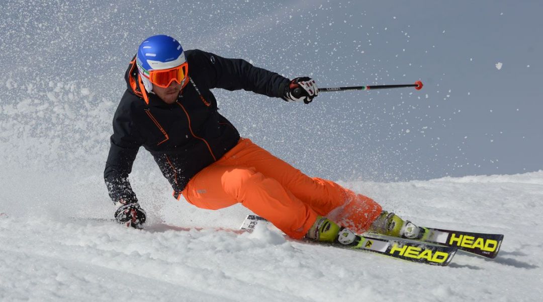 Denis Kaneider al test di Head iRace (2016)