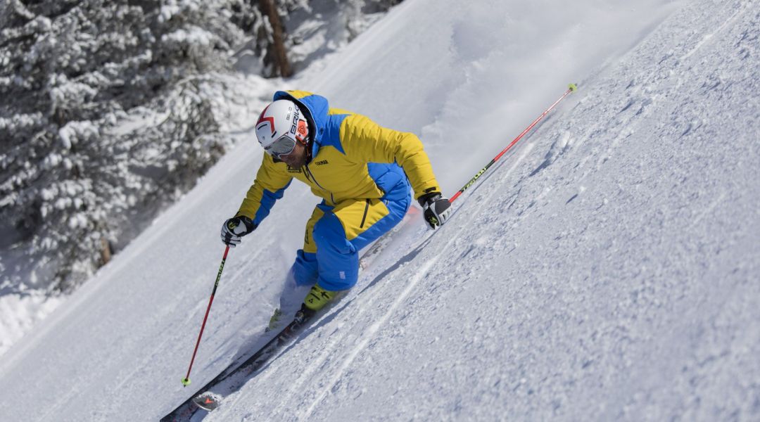 Michele Landini al test di Dynastar Speed Zone 12 Ti (2019)
