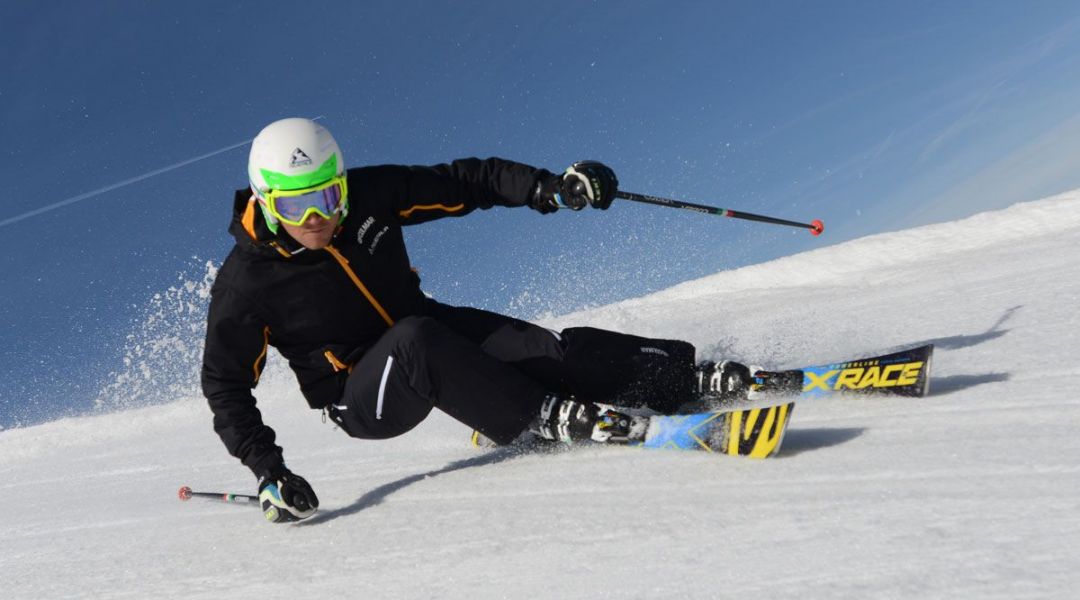 Stefano Belingheri al test di Salomon X-Race GS (2016)