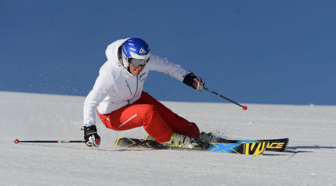 Giulia Gianesini al test di Salomon X-Race GS (2016)