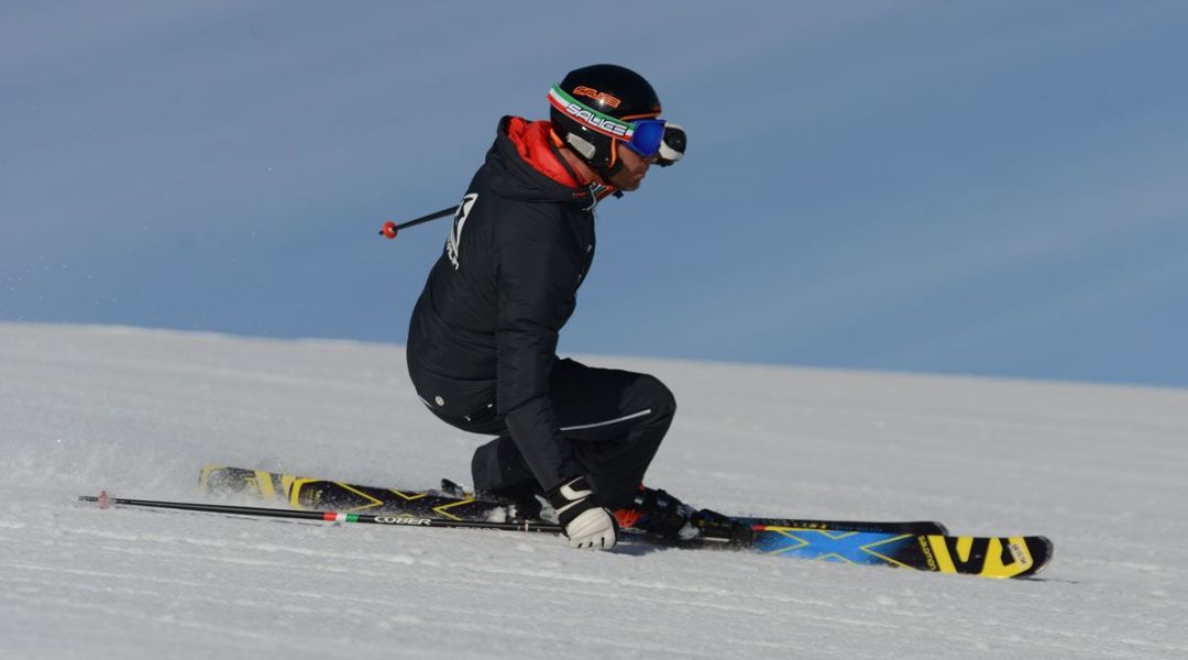 Luciano Magi al test di Salomon X-Race GS (2016)