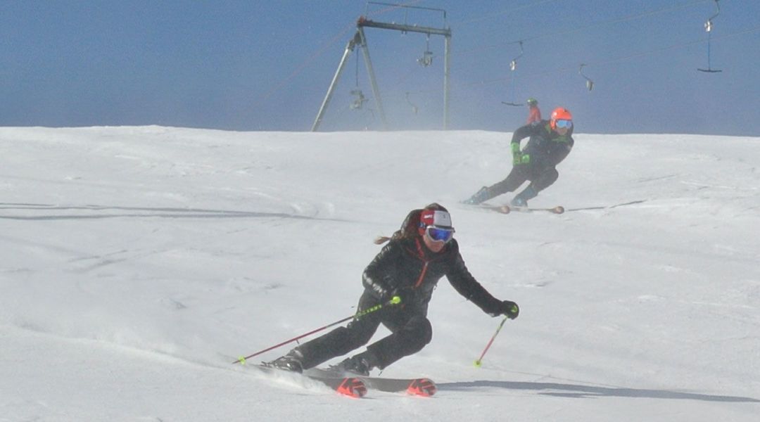 Camilla Poli al test di K2 AMP Rictor 90 XTi  (2014)