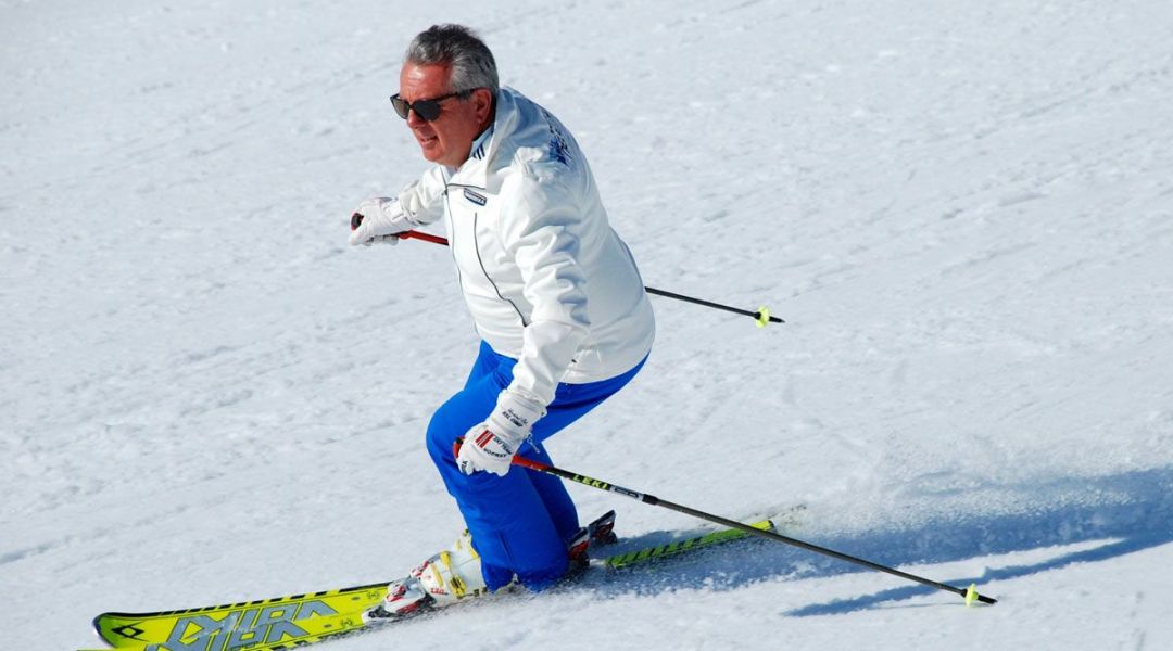 Gianni Romè al test di Volkl Racetiger Speedwall SL (2014)