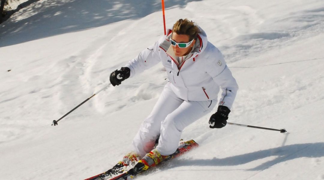 Valentina Pepino al test di Atomic Redster Doubledeck D2 GS (2014)