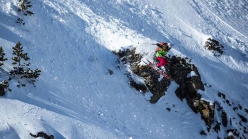 Rad ! arianna tricomi made fwt history...  freeride world tour