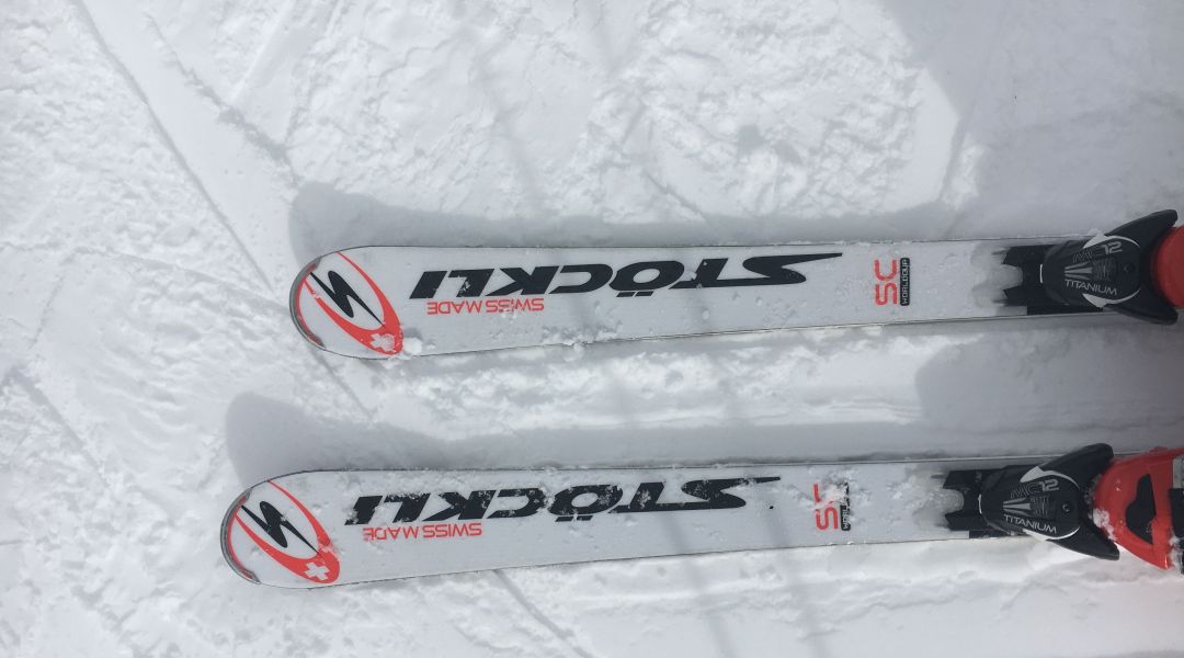 Alessandro Bellotti al test di Stockli Laser SC (2017)