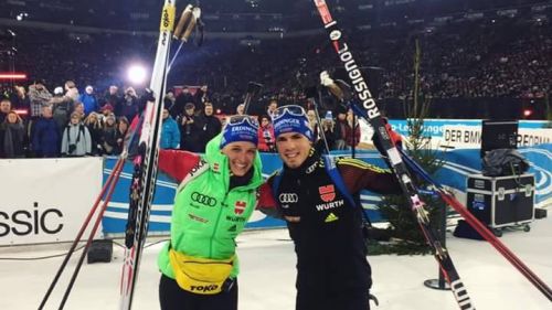 Vanessa Hinz e Simon Schempp vincono il World Team Challenge 2016