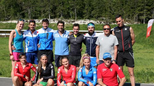 Le foto del raduno dell'Italia del biathlon a Corrençon-en-Vercors
