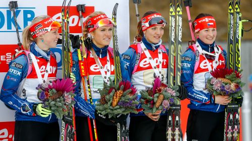A Oberhof la Repubblica Ceca torna a vincere in staffetta dopo 17 anni. Italia quinta