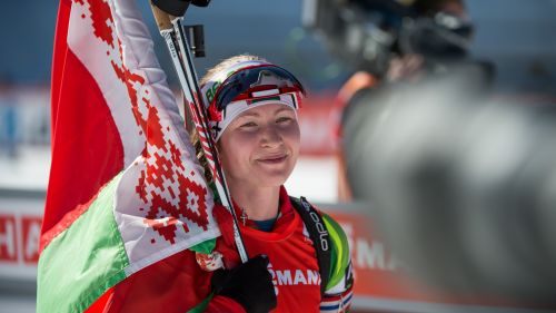 Darya Domracheva domina la sprint dei campionati bielorussi, clamoroso 'botto' di Viktar Kryuko tra gli uomini