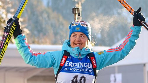 Dorothea Wierer è terza nell'inseguimento di Anterselva vinto da Ekaterina Yurlova