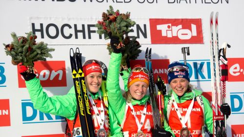 Tripletta tedesca a Hochfilzen. Hildebrand vince su Hammerschmidt e Gössner!