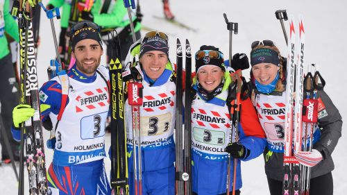 La Francia oro iridato nella splendida staffetta mista di Oslo. Italia ottava