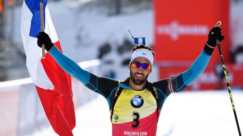 Martin Fourcade senza rivali e Bjørndalen bronzo a 43 anni nell'inseguimento dei Mondiali di Hochfilzen