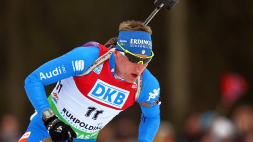 Lukas Hofer è medaglia d'oro nella sprint dei Mondiali di Forni Avoltri