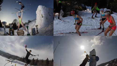 Biathlon, freestyle e molto altro nel folle video di Baptiste Jouty e del Team Valoche in 'One of those nordic days'