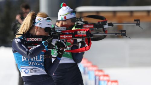L'Italia del biathlon in raduno tra Le Flecaz e Obertilliach