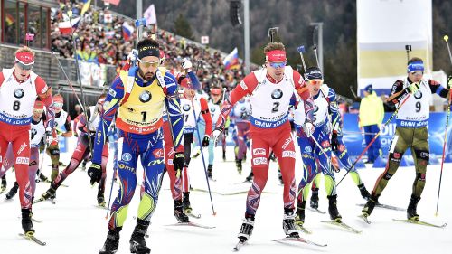Sprint Maschile Ruhpolding - Start List divisa per nazione