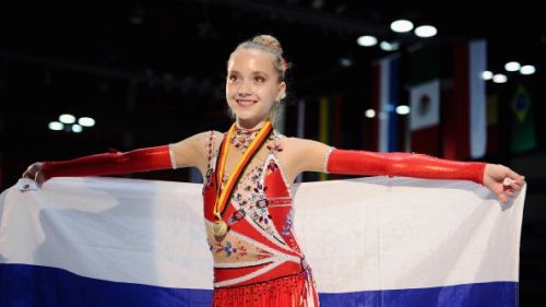 Elena Radionova piccola, ma già grande