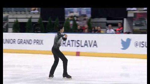 Vincent zhou (usa) - jgp bratislava 2015 - short program
