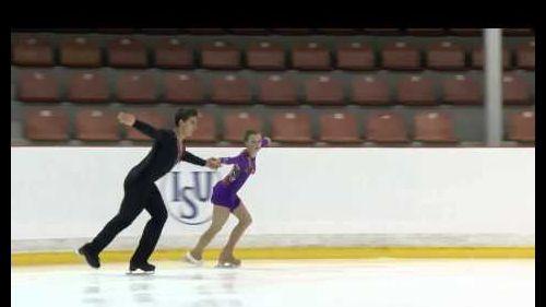 Anna duskova / martin bidar (cze) - jgp riga 2015 - short program