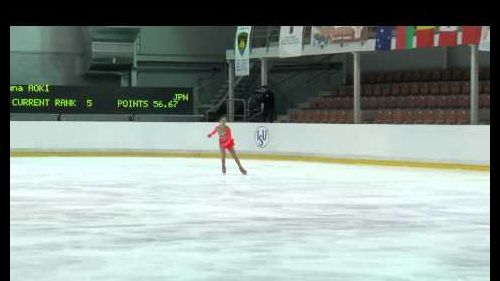 Yuna aoki (jpn) - jgp riga 2015 - free program