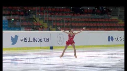 Da bin choi (kor) - jgp linz 2015 - short program