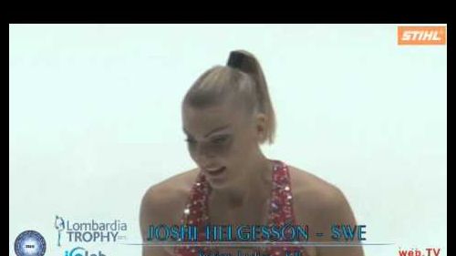 Joshi helgesson - lombardia trophy 2015 - short program