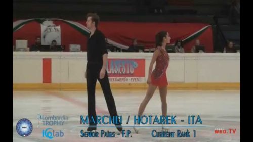Valentina marchei / ondrej hotarek (ita) - lombardia trophy 2015 - free program