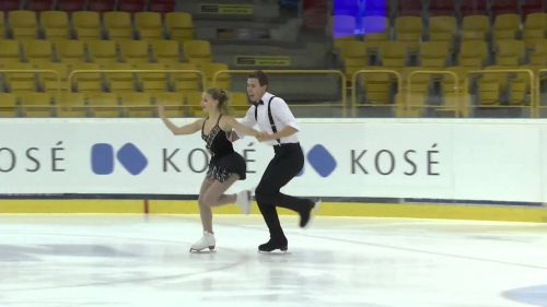 Bryn hoffman / bryce chudak (can) - jgp torun 2015 - short program