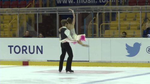 Sofia polishchuk / alexander vakhnov (rus) - jgp torun 2015 - short dance