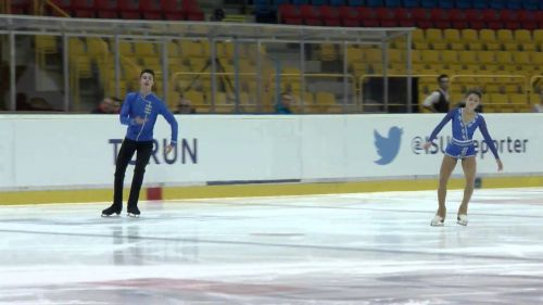 Irma caldara / edoardo caputo (ita) - jgp torun 2015 - free program
