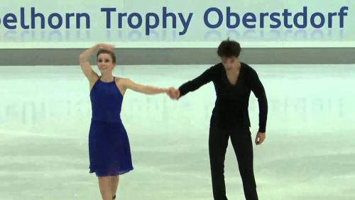 Alexandra paul / mitchell islam (can) - nebelhorn trophy 2015, oberstdorf - free dance