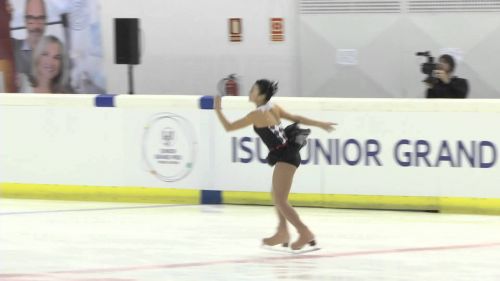 Yuna shiraiwa (jpn) - jgp logroño 2015 - free program