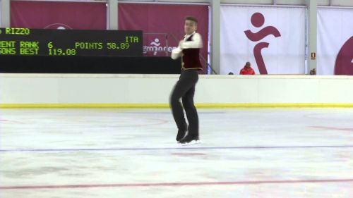 Matteo rizzo (ita) - jgp logroño 2015 - free program